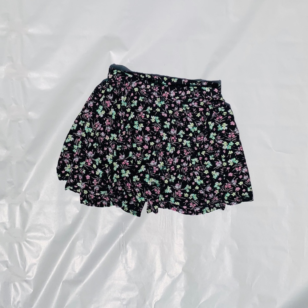 🌿Black skater skirt